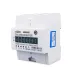 4P 100A three phase Din rail KWH Watt hour din-rail energy meter LCD 3*230/400V 3*120/208V 3*220/380V CT type 50Hz 60Hz - TOMZN
